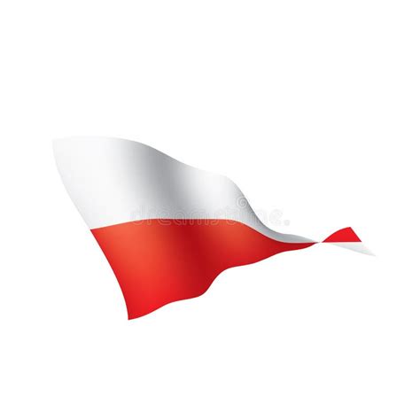 Poland Flag, Vector Illustration Stock Vector - Illustration of graphic, heritage: 124508232