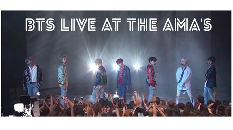 [FANCAM] BTS - DNA (Live at the AMA's 2017) - YouTube