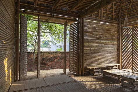 Bamboo house in Vietnam. An eco-sustainable project to accommodate millions of people ...