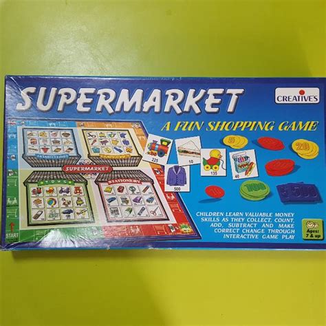 Supermarket Board Game For Younger Kids, Hobbies & Toys, Toys & Games on Carousell