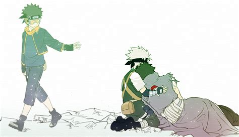 Obito and Kakashi - Team Minato Fan Art (37194318) - Fanpop