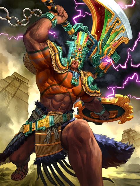 SMITE Chaac by Scebiqu on DeviantArt