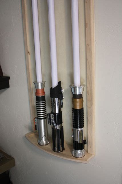 lightsaber display wall mount | Star wars light saber, Star wars bedroom, Lightsaber