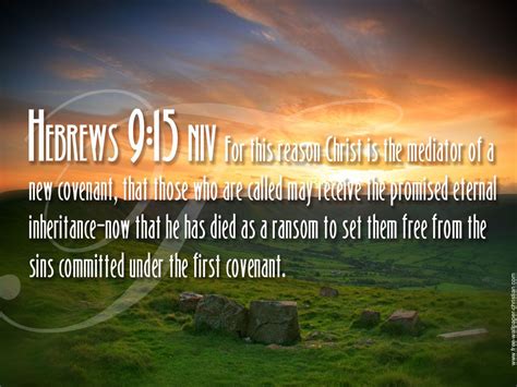 Download Hebrews 9:15 – Eternal Inheritance Papel de Parede Imagem ...