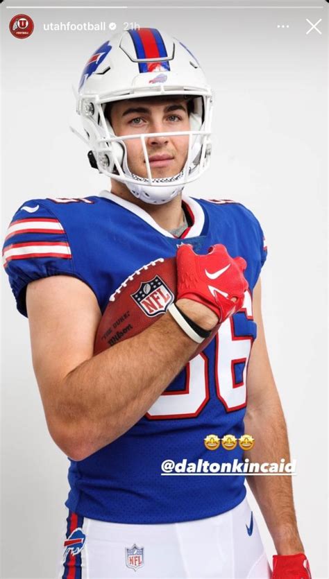 First look at Dalton Kincaid in his new Bills uniform