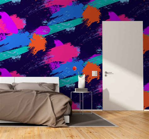 Modern Art Splash abstract mural - TenStickers