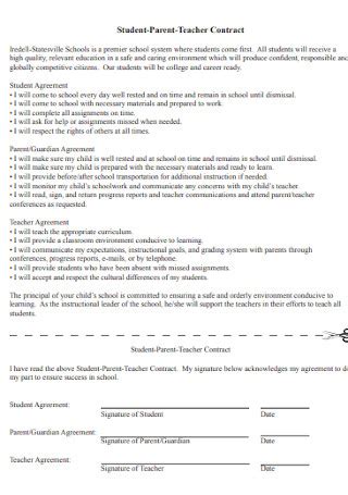 12+ SAMPLE Teacher Contracts in PDF | MS Word