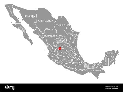 Aguas Calientes Mexico Map - United States Map States District