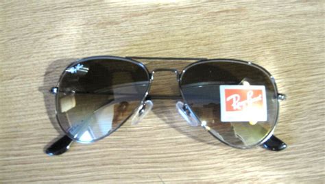 Ray-Ban verspiegelt AVIATOR RB 3025 Large Metall Braun Unisex ...