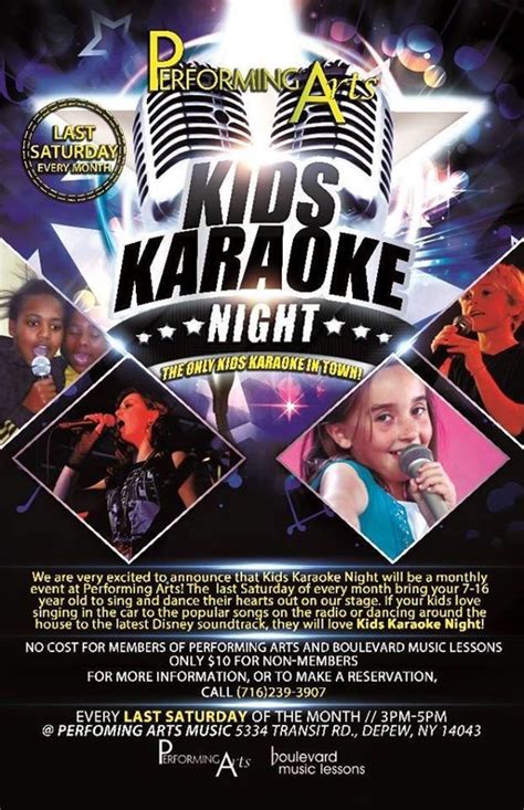 Kids Karaoke - Performing Arts