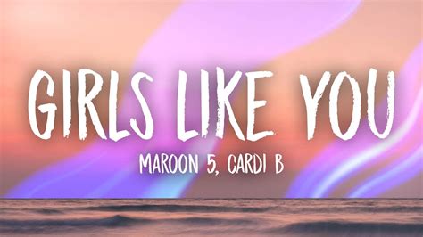 Maroon 5 girls like you cardi b verse - lasopafare