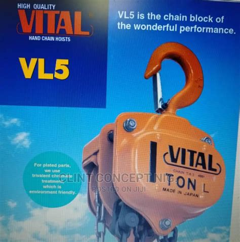 New High Quality Vital Hand Chain Hoists (1 Ton) in Lagos Island (Eko) - Hand Tools, Clint ...