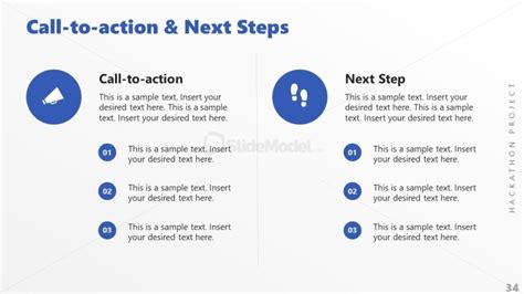 Editable Hackathon PowerPoint Presentation Slide for Call To Action - SlideModel