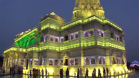 Prem Mandir/Prem Temple (प्रेम मंदिर) Vrindavan Mathura: Spectacular ...