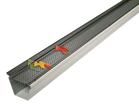 Holmes Smart Screen 20-ft Aluminum Gutter Guard, Metallic, 5-pk ...