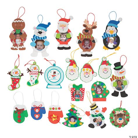 Bulk Christmas Ornament Craft Kit Assortment - Makes 108