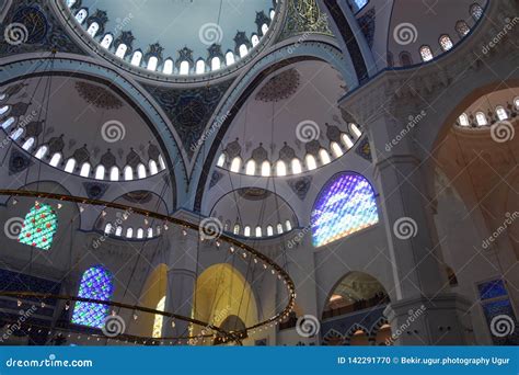 Interior of the Camlica Mosque Ä°stanbul Turkey Editorial Image - Image of camlica, famous ...