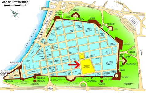 Intramuros Map | Philippines travel, Intramuros, Abandoned places