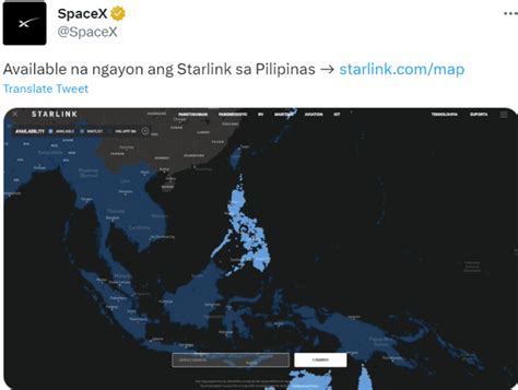 Starlink Satellite Internet Philippines: Elon Musk's Solution