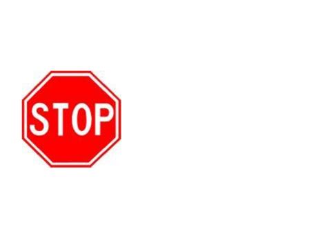 Small Stop Sign Printable - Printable Word Searches