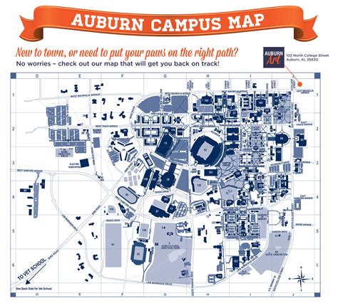 Auburn Campus Map 2024 - Ronda Chrystal