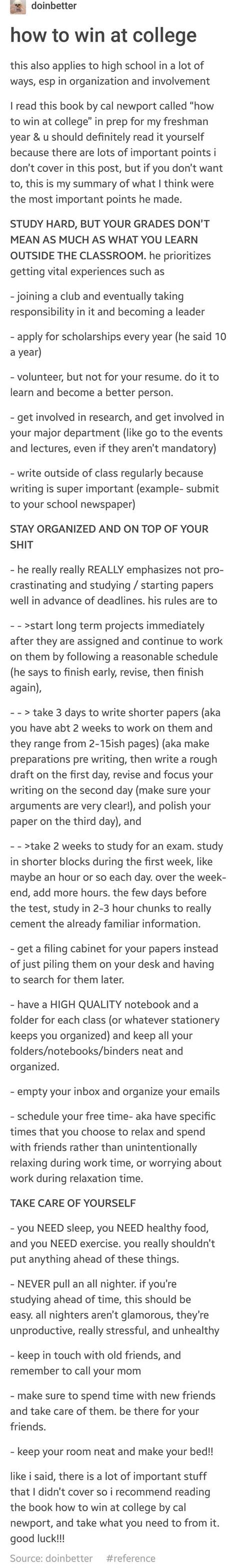 Pin on Educational | Study tips college, College life hacks, Life hacks ...