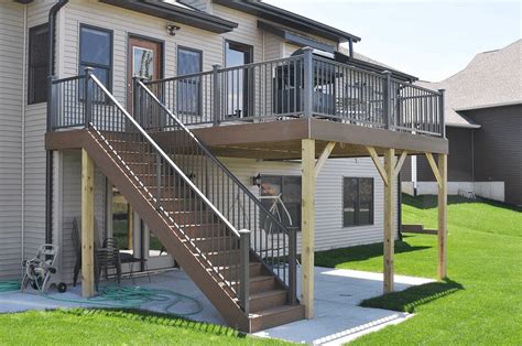 Iron Railings Edmonton - Omega Aluminum Railing System - Medium