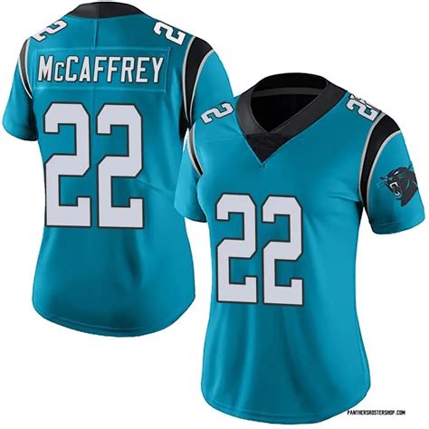Children cannot pay on delivery Women's Nike Carolina Panthers #22 Christian McCaffrey Gray ...