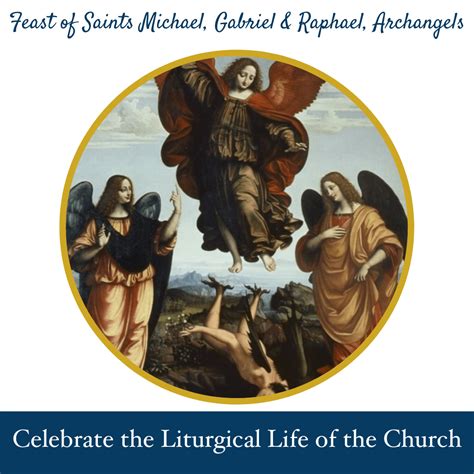 29 September: Feast of Saints Michael, Gabriel & Raphael, Archangels - Prince of Peace Catholic ...