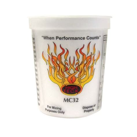 High Teck Products MC32 Quart Mixing Cups, Qty: 100/Box