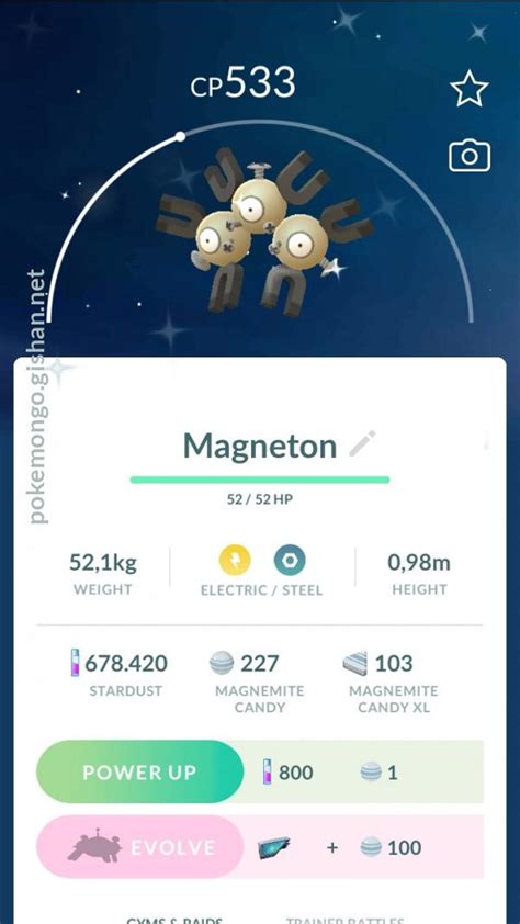 Shiny Magneton - Pokemon Go