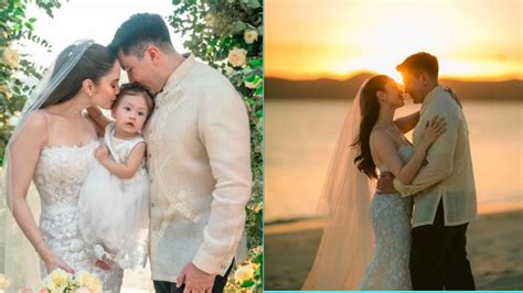 Rosie Joins Luis Manzano And Jessy Mendiola in Beach Nuptials