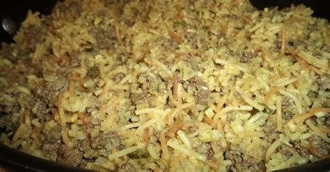 Hamburger Fried Rice | Just A Pinch Recipes