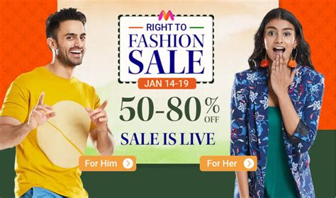 Myntra Right To Fashion Sale 14th-19th Jan 2023: Republic Day Offers