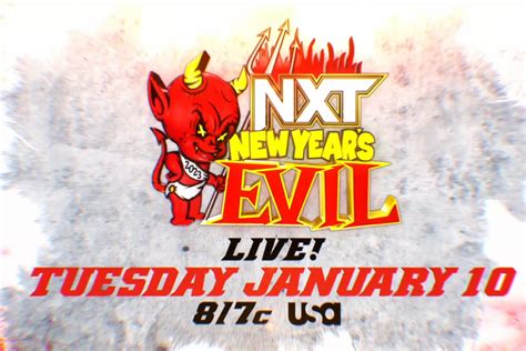 NXT New Year's Evil 2023 Set For January 10, Two Title Bouts Set ...