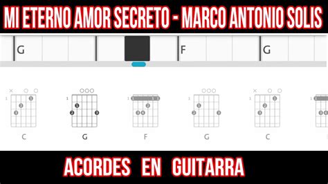 Mi Eterno Amor Secreto tutorial en guitarra - YouTube