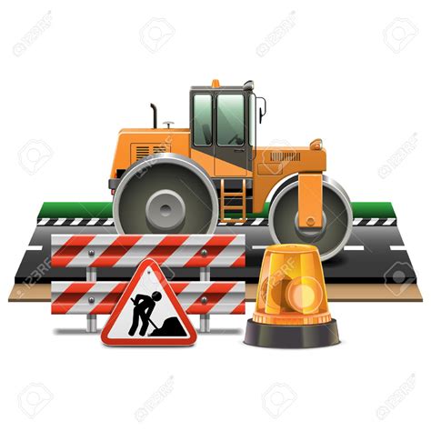 Road construction clipart - Clipground