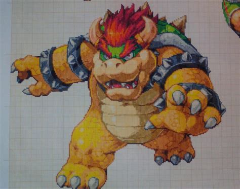 Pixel art Super smash bros: Bowser by PaintPixelArt on DeviantArt