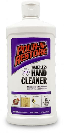 Pour-N-Restore Waterless Hand Cleaner | Great for the Jobsite