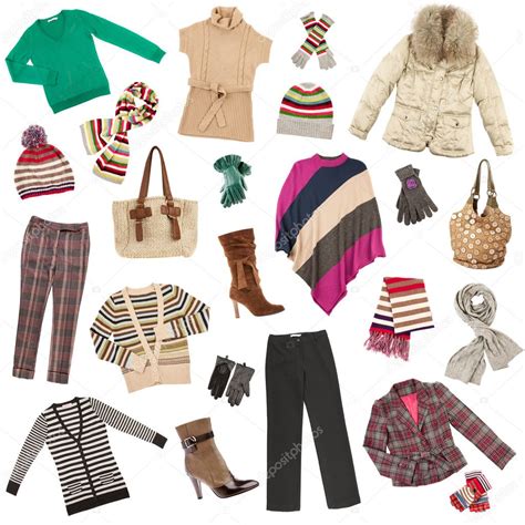 Ladys clothes. Winter warm clothes — Stock Photo © cookelma #3858338