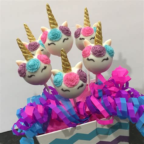 Unicorn cake pops | Unicorn cake pops, Unicorn cake, Cake pops