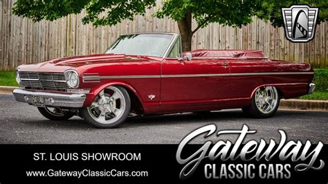 1962 Chevrolet Nova Convertible Gateway Classic Cars St. Louis #9108 - YouTube