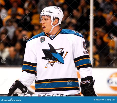 Joe Pavelski San Jose Sharks Editorial Image - Image of professional ...