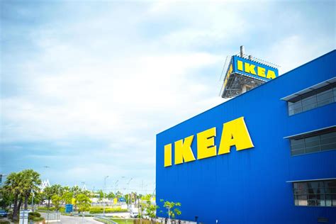 IKEA furniture company logo on building exterior 2463727 Stock Photo at Vecteezy