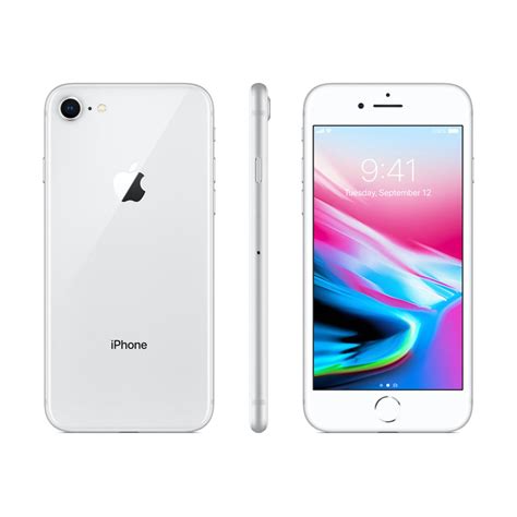 Apple iPhone 8 64GB, Silver - Unlocked LTE Refurbished - Walmart.com - Walmart.com