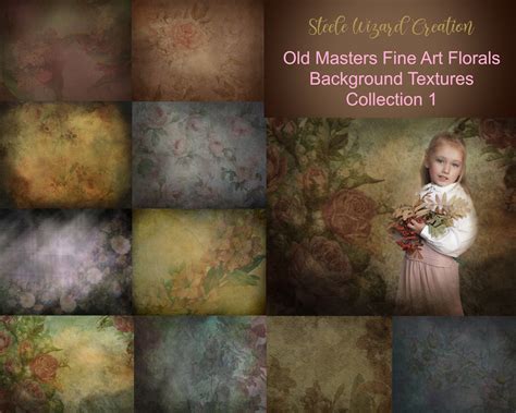 Buy Fine Art Textures Floral Digital Backgrounds Texture Online in India - Etsy