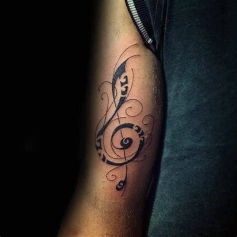 83 Treble Clef Tattoo Ideas - [2021 Inspiration Guide] | Treble clef ...