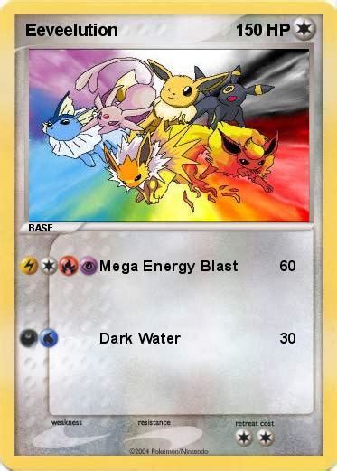 Pokémon Eeveelution - Mega Energy Blast - My Pokemon Card