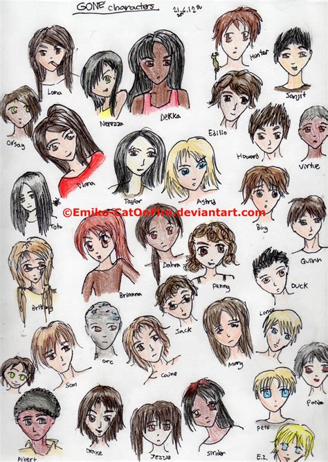 The Gone characters by Emiko-CatOnFire on DeviantArt