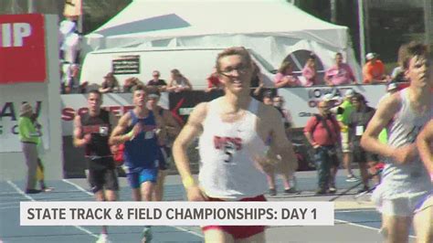 Iowa High School State Track & Field Championships day one recap ...